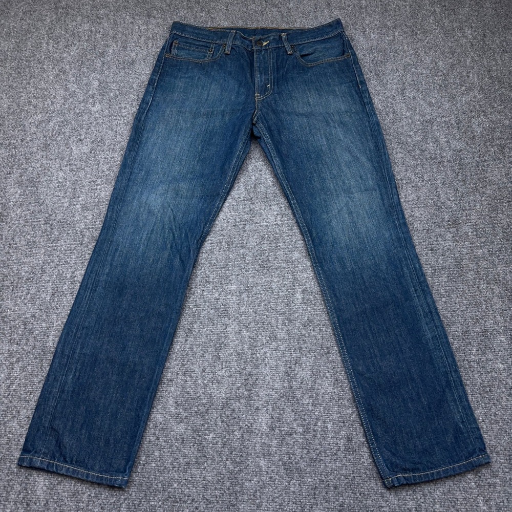 Levi's 511 Slim Jeans Men's 34x32 Medium Wash Denim 100% Cotton Classic 5-Pocket